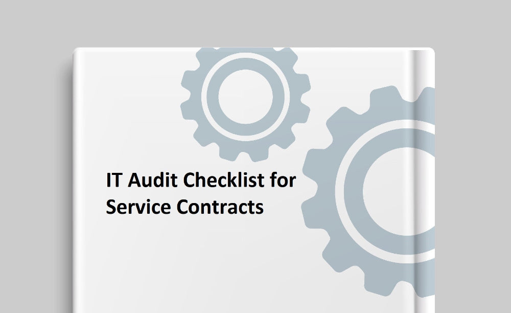 IT Audit Checklist for Service Contracts in Process Management Book of ITAssessment